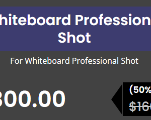 Animation Whiteboard Professional Shot